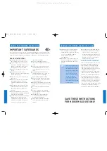 Preview for 3 page of Breville Gourmet Rice Duo Instructions For Use And Recipe Book