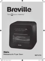 Breville Halo VDF127X Instructions For Use Manual предпросмотр