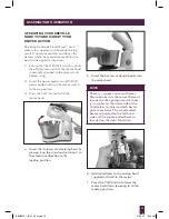 Preview for 14 page of Breville Handy Stand Mixer BEM600XL Instruction Booklet