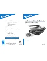 Breville HealthSmart TG850 Instructions For Use And Recipe Book предпросмотр