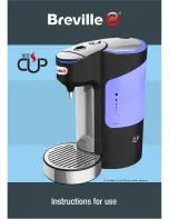 Preview for 1 page of Breville Hot Cup Instructions For Use Manual