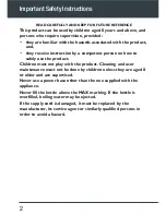 Preview for 2 page of Breville Hot Cup Instructions For Use Manual