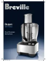 Предварительный просмотр 1 страницы Breville ikon BFP650 Instructions Manual