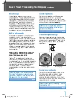 Preview for 15 page of Breville ikon BFP650 Instructions Manual