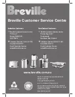 Preview for 16 page of Breville ikon BIC200 Instructions Manual