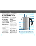 Preview for 3 page of Breville ikon BKE570 Instructions Manual