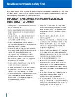 Preview for 4 page of Breville ikon BKT500 Instructions Manual