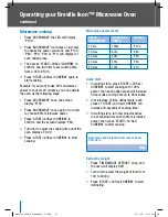 Preview for 12 page of Breville ikon BMO200 Instructions Manual