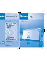 Breville ikon BTA550 Instructions For Use Manual предпросмотр