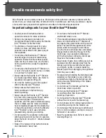 Preview for 4 page of Breville ikon Kinetix BBL550 Instructions Manual