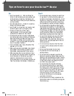 Preview for 13 page of Breville ikon Kinetix BBL550 Instructions Manual