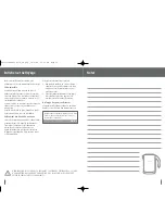 Preview for 10 page of Breville Ikon SK500XL Operating Instructions Manual