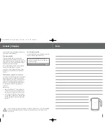 Предварительный просмотр 15 страницы Breville Ikon SK500XL Operating Instructions Manual