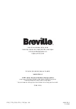 Preview for 8 page of Breville Impressions VTT702 Manual