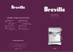 Preview for 1 page of Breville Infuser BES840 Instruction Booklet