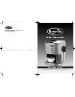 Предварительный просмотр 1 страницы Breville INSTANT CAPPUCCINO CM8 Instructions For Use Manual