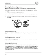 Preview for 10 page of Breville instant cappuccino Instruction Booklet