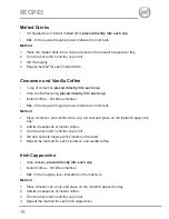 Preview for 16 page of Breville instant cappuccino Instruction Booklet