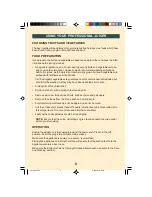 Preview for 8 page of Breville JE16 Instructions Manual