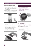 Preview for 38 page of Breville Juice & Blend BJB840 Instruction Book