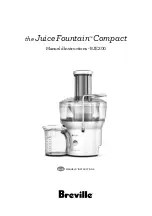 Предварительный просмотр 19 страницы Breville Juice Fountain BJE200 Instruction Book