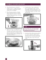 Preview for 10 page of Breville Juice Fountain Compact BJE200XL Instruction Booklet