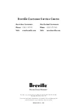 Preview for 36 page of Breville Juice Fountain Duo Instruction Book