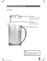 Preview for 9 page of Breville JUICE FOUNTAIN PLUS Instruction Booklet