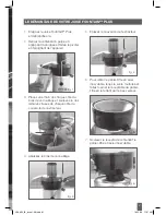 Preview for 61 page of Breville JUICE FOUNTAIN PLUS Instruction Booklet