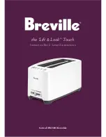 Preview for 2 page of Breville 'Lift & Look' Touch BTA630XL Instruction Book