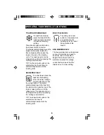 Preview for 6 page of Breville Lightning PT33 Instructions For Use Manual