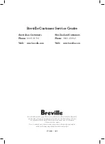 Preview for 12 page of Breville LTA842 Instruction Book