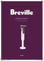 Breville Multi Mash BSB380 Instruction Booklet preview