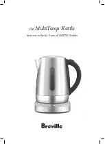 Preview for 1 page of Breville MultiTemp LKE755 Series Instruction Book