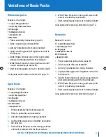 Предварительный просмотр 21 страницы Breville Pasta Emporia BPM500 Instructions And Recipes Manual