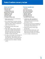 Preview for 18 page of Breville Pastry Creations BPI200 Instructions Manual