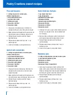 Preview for 21 page of Breville Pastry Creations BPI200 Instructions Manual