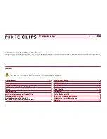 Preview for 2 page of Breville Pixie Clips BEC450 Instruction Manual