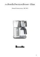 Предварительный просмотр 23 страницы Breville Precision Brewer Glass BDC400 Instruction Book