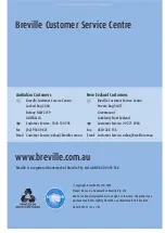 Preview for 17 page of Breville Pronto BOV500 Instructions For Use Manual