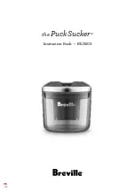 Preview for 1 page of Breville Puck Sucker BEA503 Instruction Book