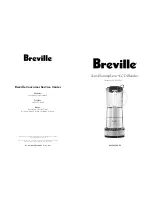Preview for 1 page of Breville RM-BBL600XL Instruction Booklet
