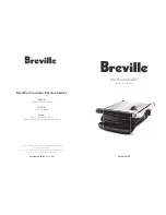 Preview for 1 page of Breville RM-TG425XL Instruction Booklet