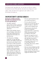 Preview for 4 page of Breville Scraper Mixer Twin Instruction Booklet