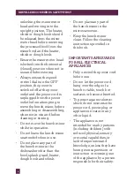 Preview for 6 page of Breville Scraper Mixer Twin Instruction Booklet