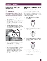 Preview for 13 page of Breville Scraper Mixer Twin Instruction Booklet