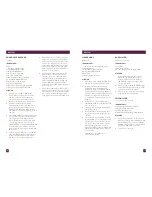 Preview for 25 page of Breville Scraper Pro BEM800XL/B Instruction Book