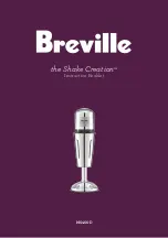 Preview for 2 page of Breville Shake Creation MS400D Instruction Booklet