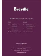 Breville Smart Grill BGR820XL/A Instruction Booklet preview