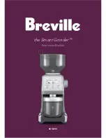 Preview for 1 page of Breville Smart Grinder BCG800 Instruction Booklet